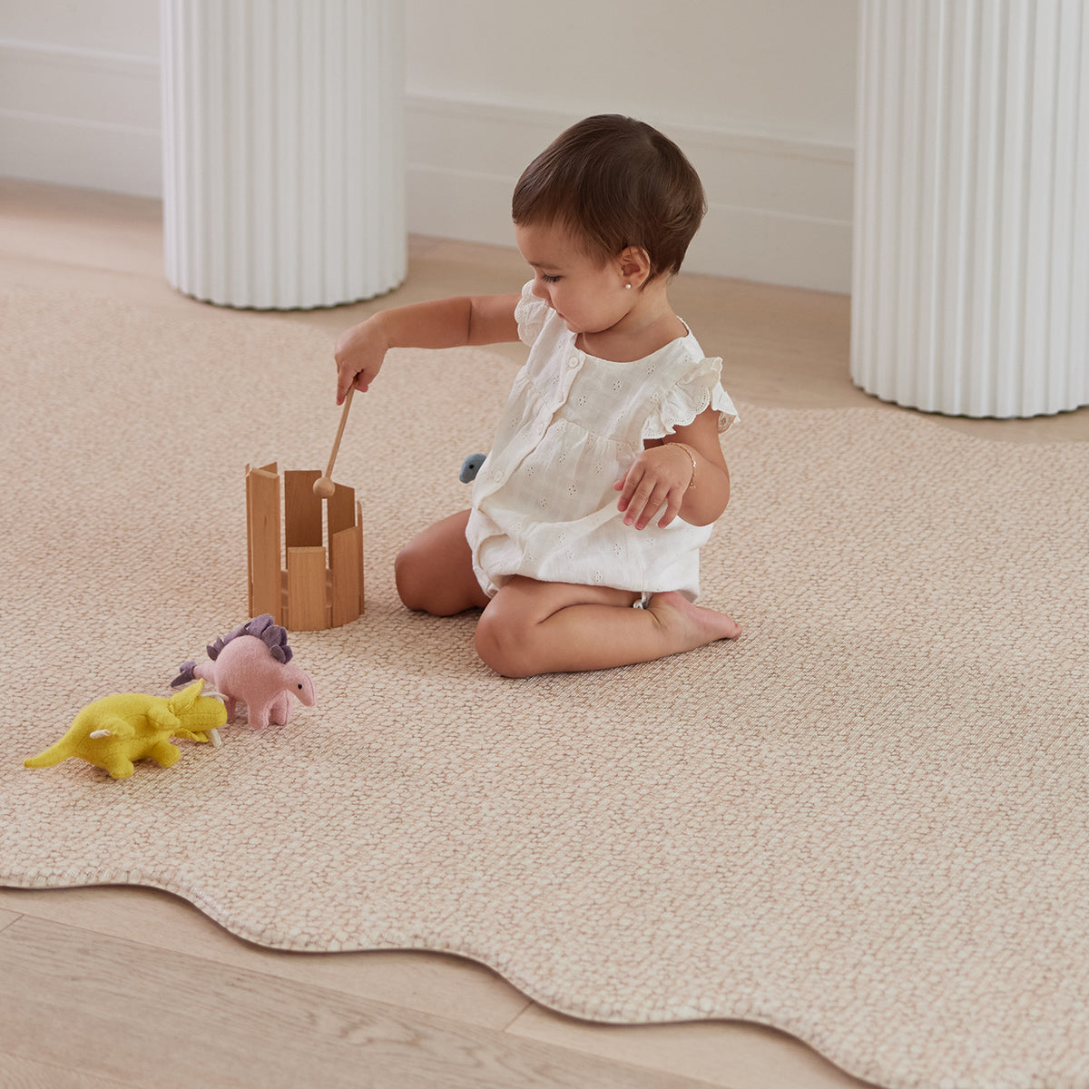 The WriggleMat - Foam Play Mat - Pebble/Wild