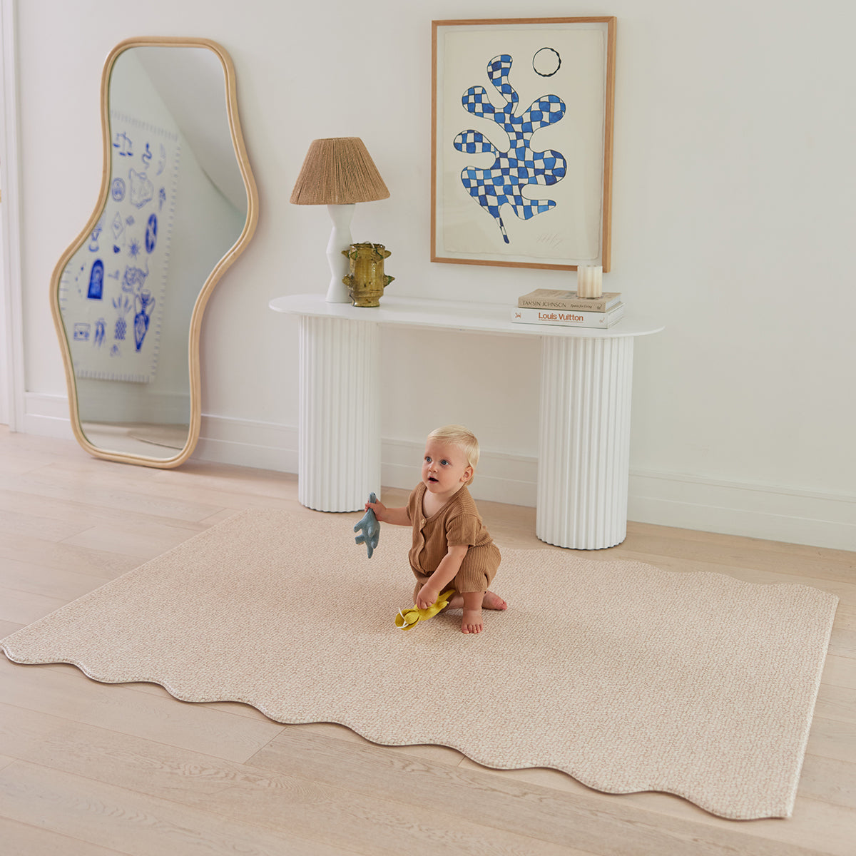 The WriggleMat - Foam Play Mat - Pebble/Wild