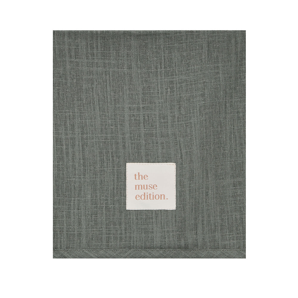 Sage Linen Baby Blanket
