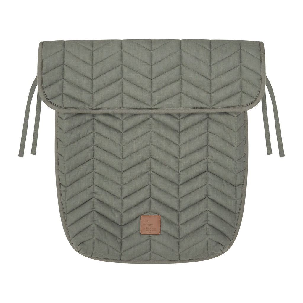 Sage Linen Pram Cosy