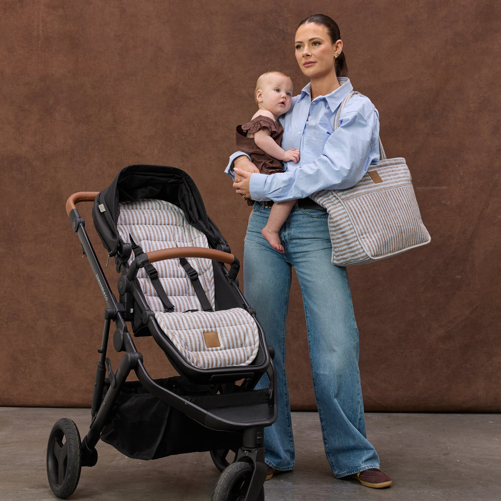 Sorano Stripe Muse Baby Bag