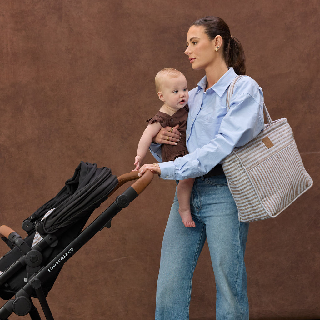 Sorano Stripe Muse Baby Bag