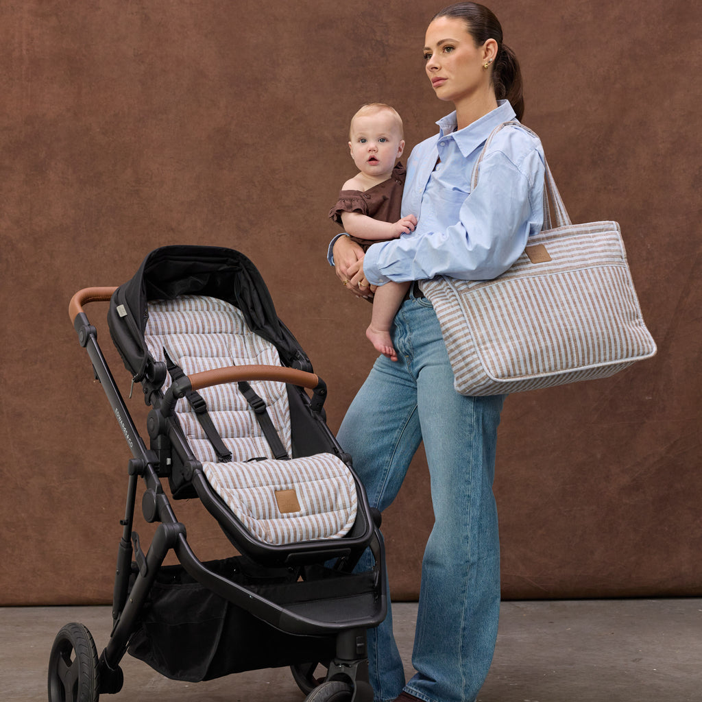 Sorano Stripe Muse Baby Bag