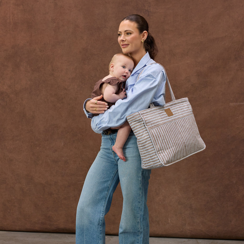 Sorano Stripe Muse Baby Bag
