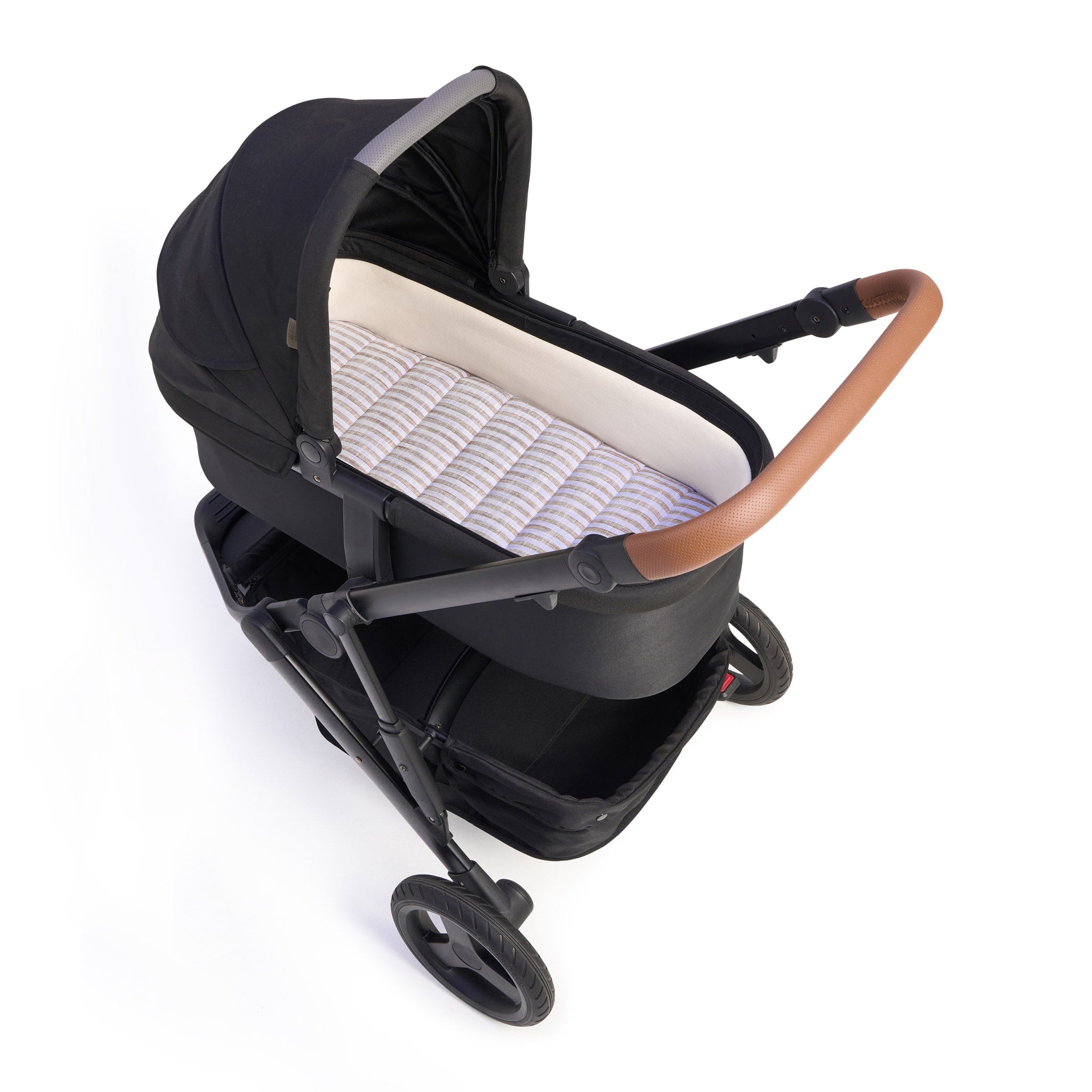 Sorano Stripe Universal Linen Bassinet Liner