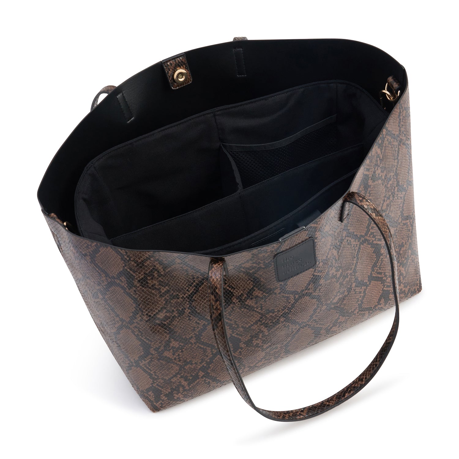 Textured Snake Luxe Duo Baby Bag