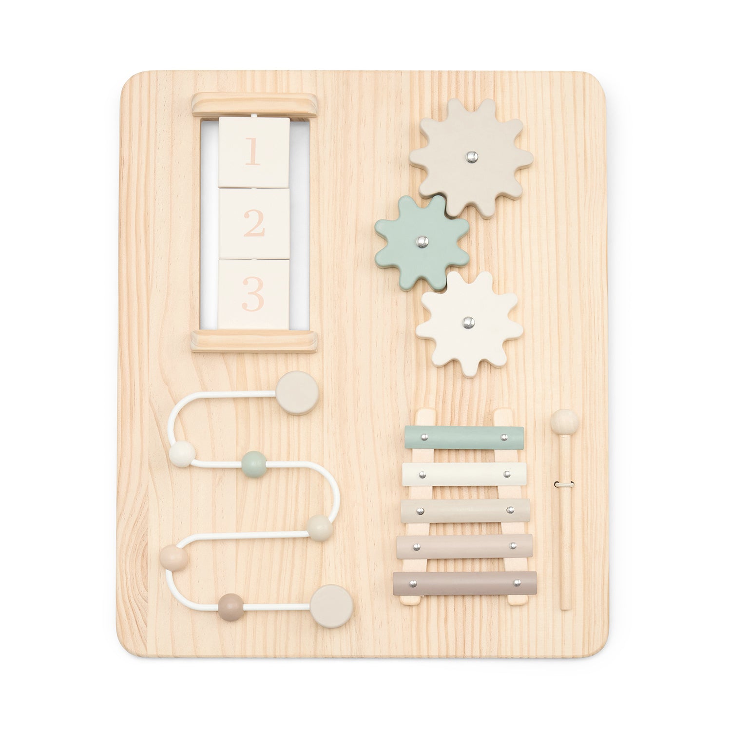 Wooden Montessori Busy Board