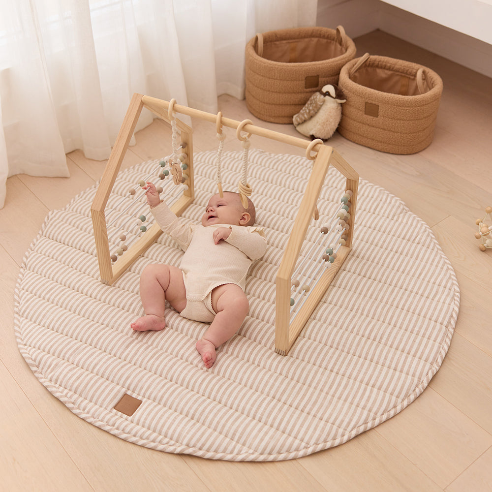 Wooden Play Gym Set
