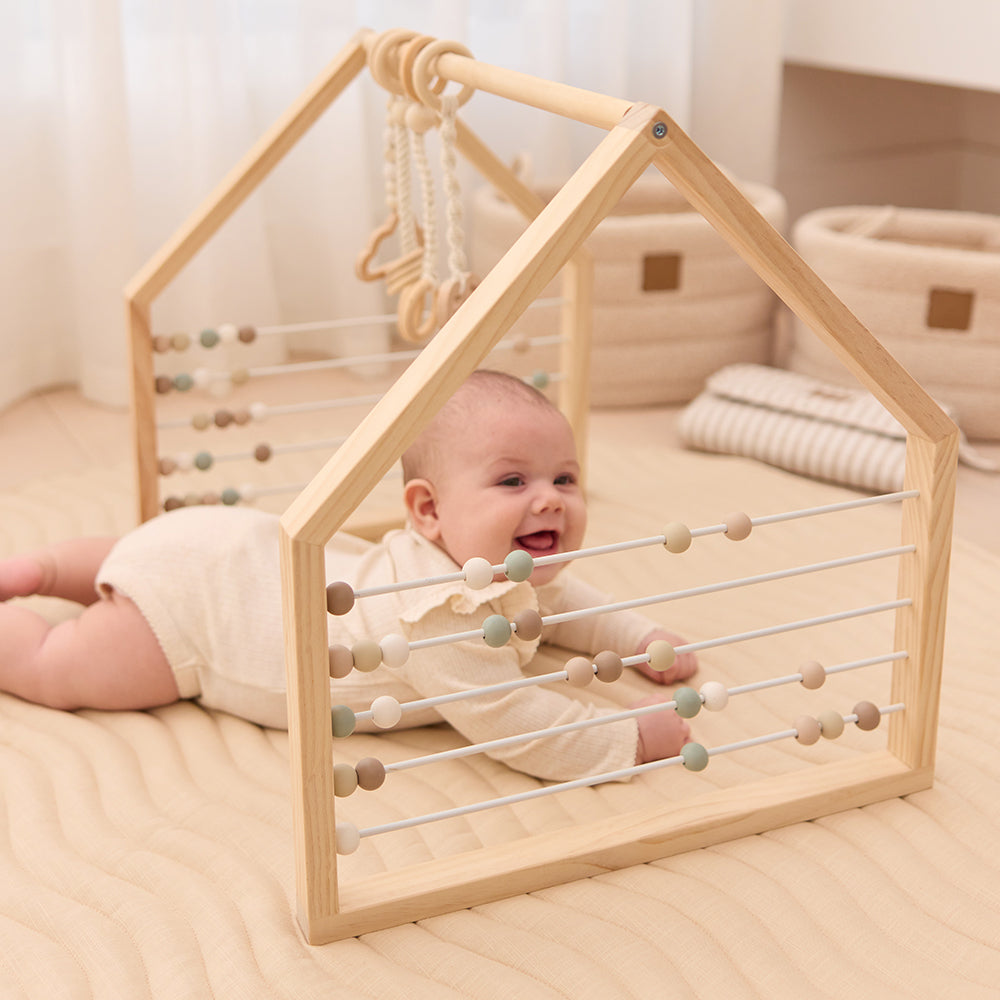 Wooden Play Gym Set