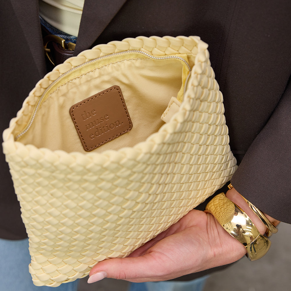Muse Woven Clutch