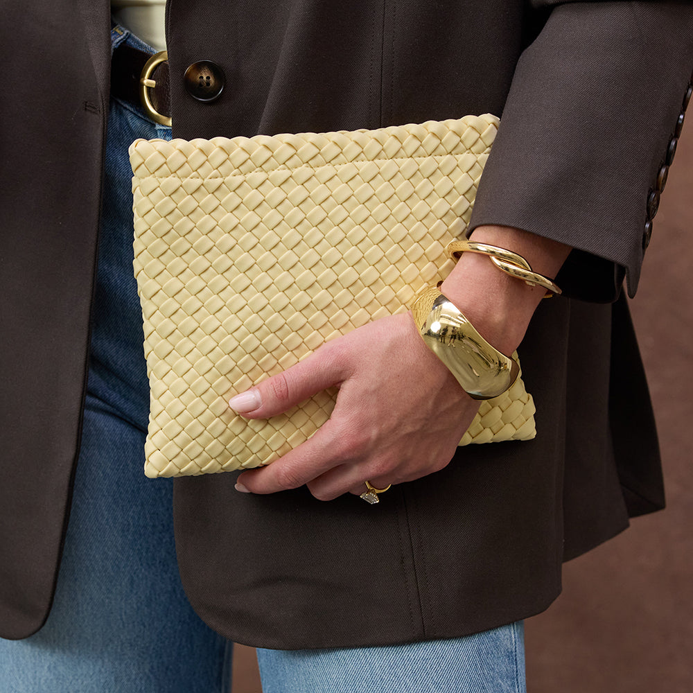 Muse Woven Clutch