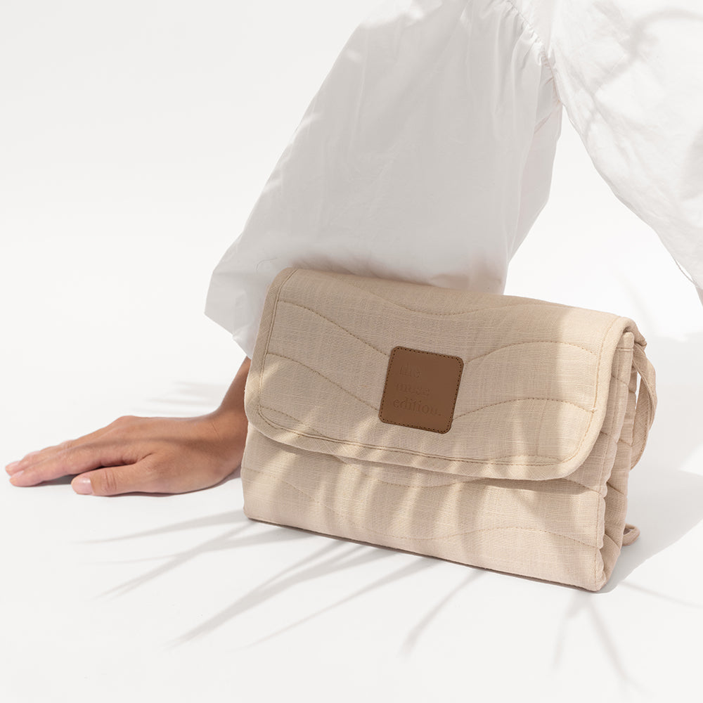 Natural Linen Change Mat
