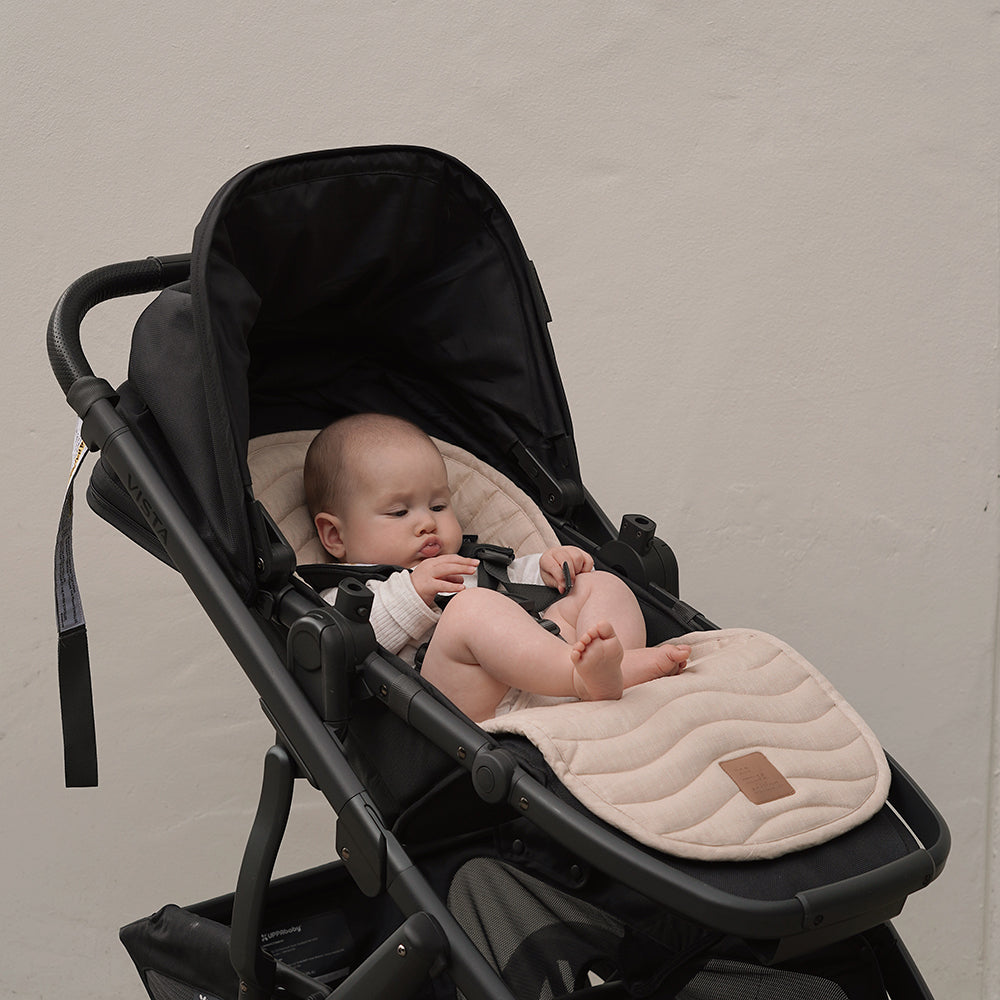 Natural Universal Linen Pram Liner
